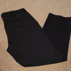 Perry EllisMen's Black Dress Pants, 32x30